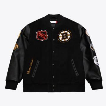 History of the Boston Bruins Varsity Jacket