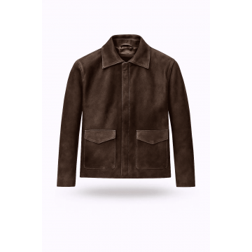 Indiana Jones Brown Suede Leather Jacket