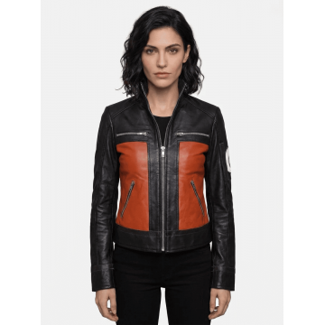 Naruto Shippuden Uzumaki Orange Leather Jacket