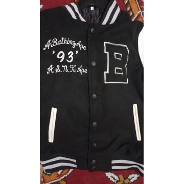 A Bathing Ape Bape Varsity Jacket
