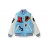 BAPE Crazy Patch Varsity Jacket